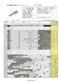 睡眠&生活チェックシート 記入例（PDF：592KB）